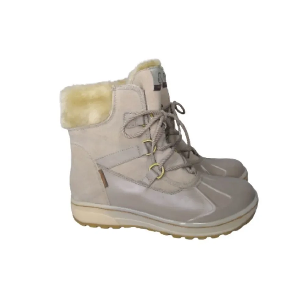 Baretraps Danula Taupe Waterproof Breathable Winter Boots SZ 9M